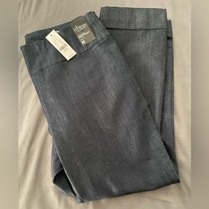 Jean style pull on dress pants